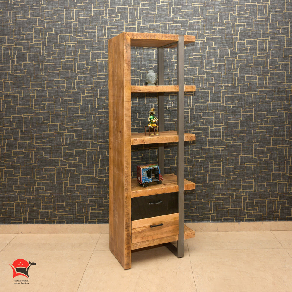 Book shelf and glass cabinet 2