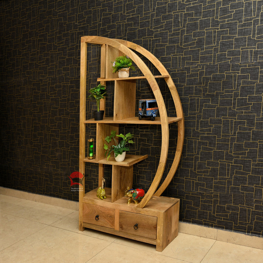 Book shelf and glass cabinet 16