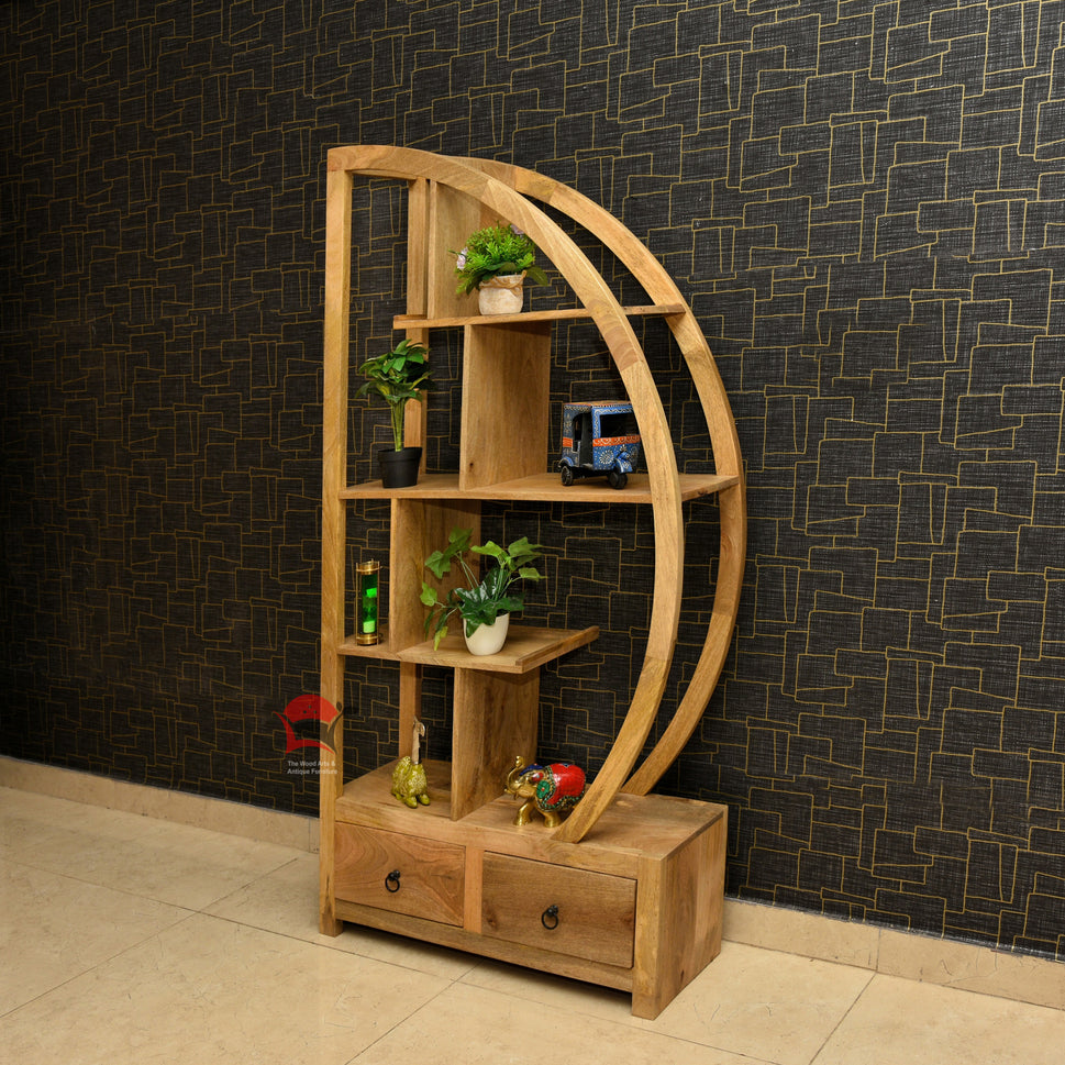 Book shelf and glass cabinet 16