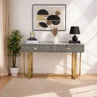 Elinaaz bone Inlay Chest Console table Abu Dhabi