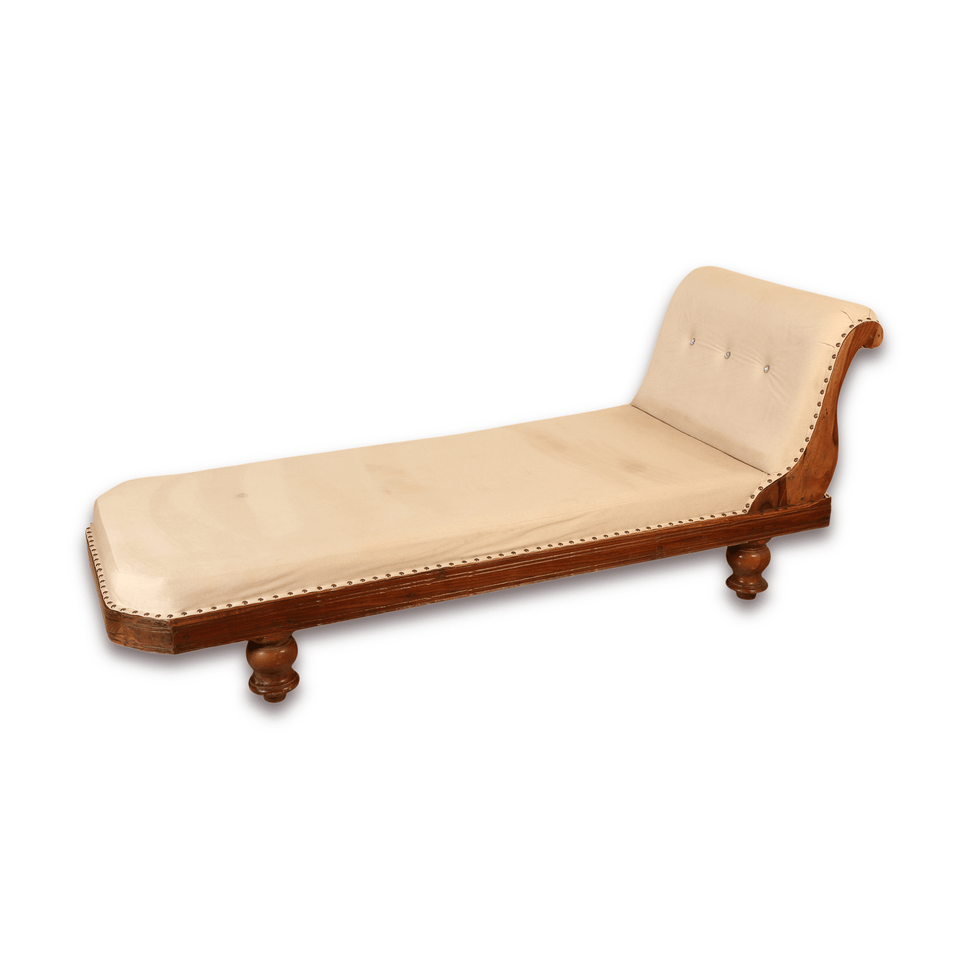 Regal Comfort Sheesham Wood Chaise Lounge & Diwaan