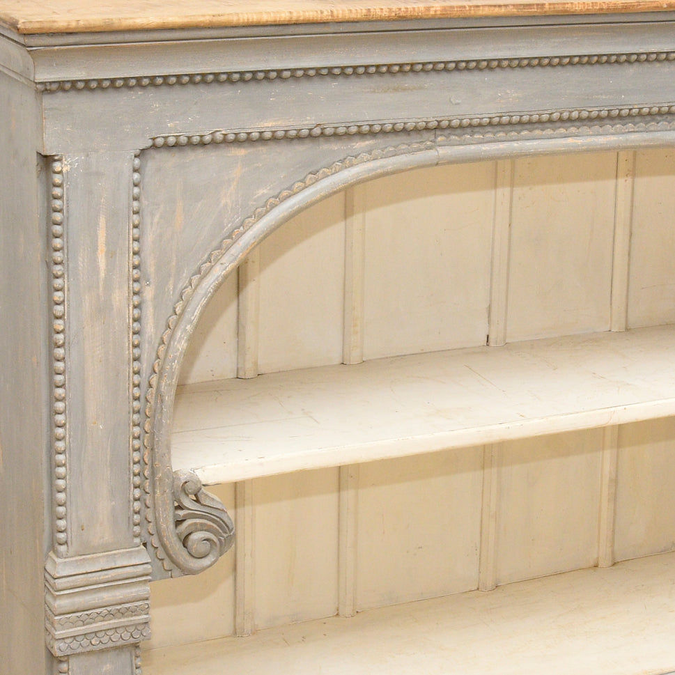 The Elora handmade mango wood display console table