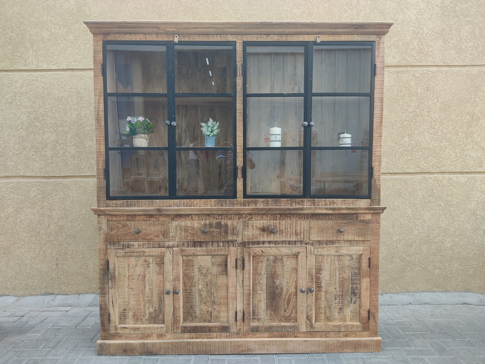 Book shelf and glass cabinet 43