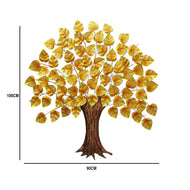 wall decor pepal tree with hand color finishing