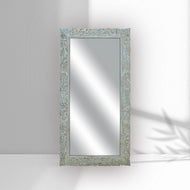 Florina Leaner Solid Mango Wood Mirror Frame