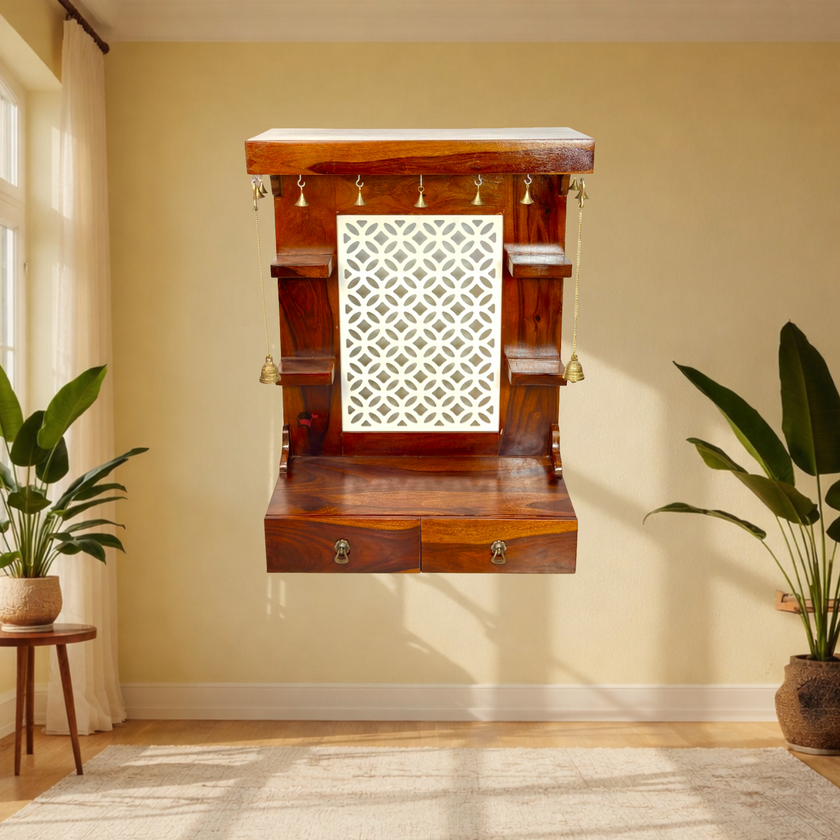 Wall Hanging Wooden Temple Ajman
Sheesham Wood Wall Temple Ras al Khaimah
Hindu Worship Wooden Mandir Al Ain