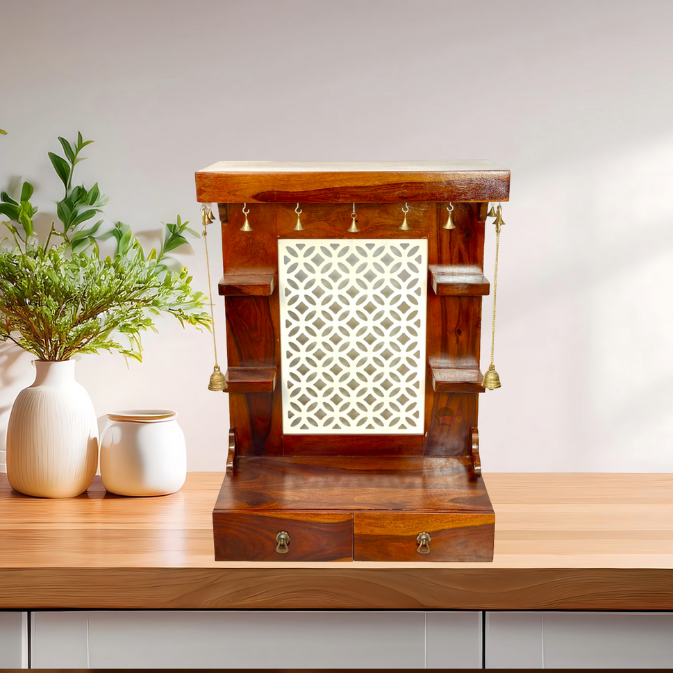 معبد بوجا معلق مصنوع يدويًا