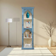 Royal Arch Design Solid Wood Corner Display Stand
