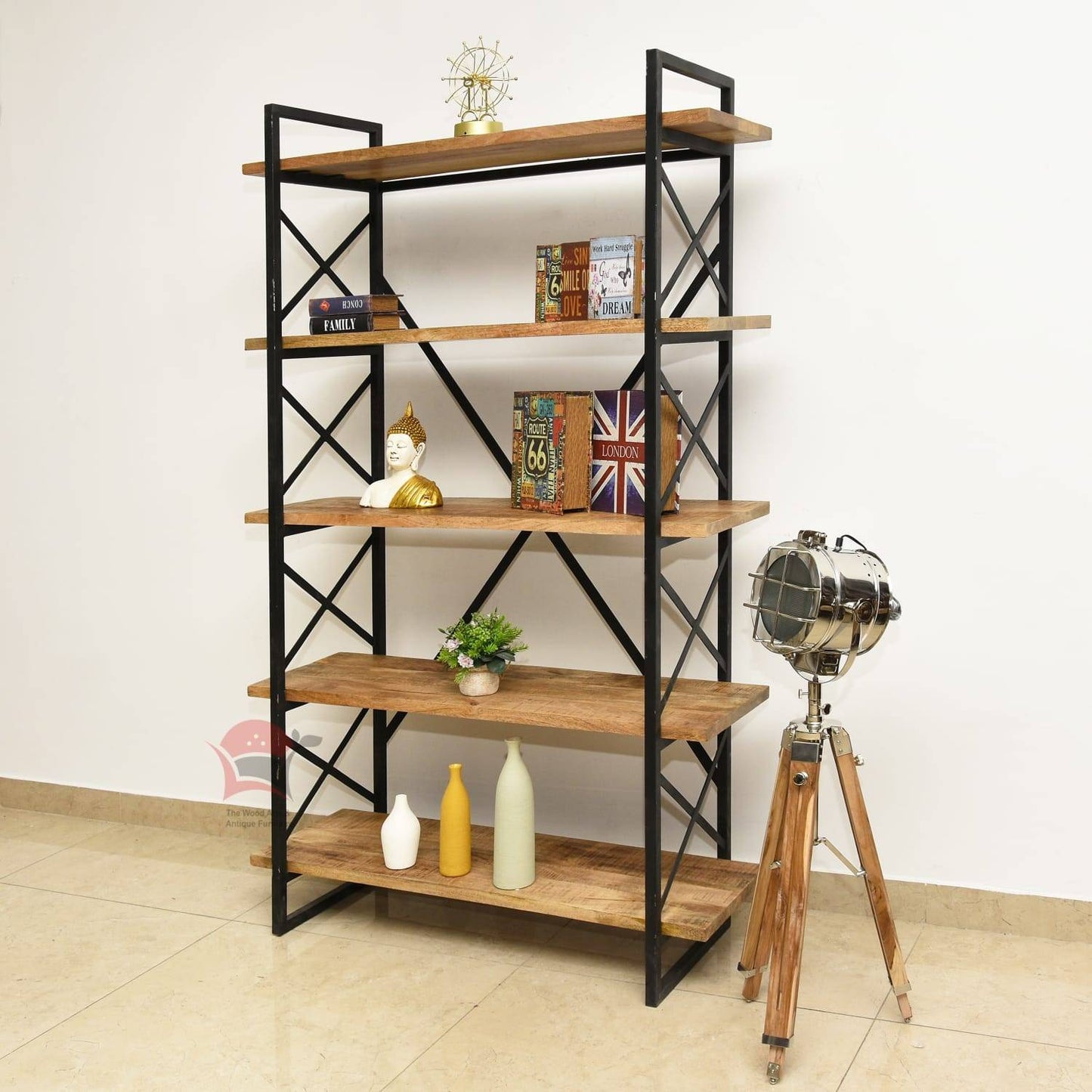 Bookshelf and Glass Cabinets OPS21