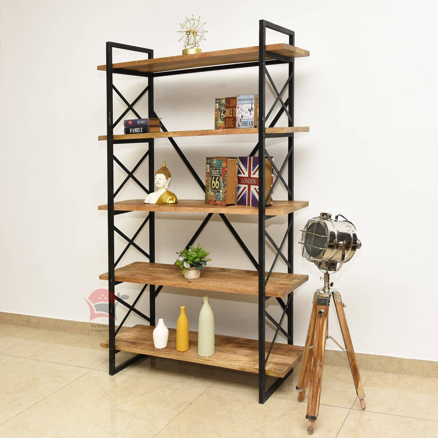 Bookshelf and Glass Cabinets OPS21