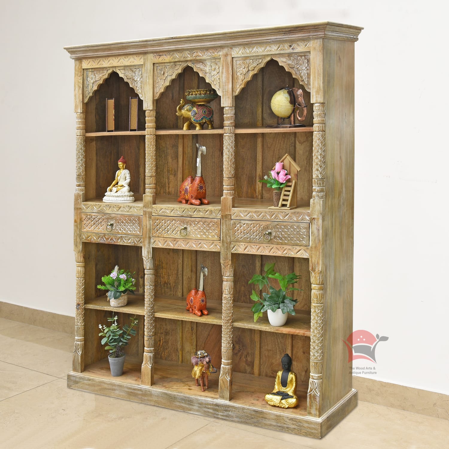 Bookshelf and Glass Cabinets OPS23