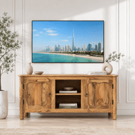 The Palm Grove Handmade Mango Wood TV Console