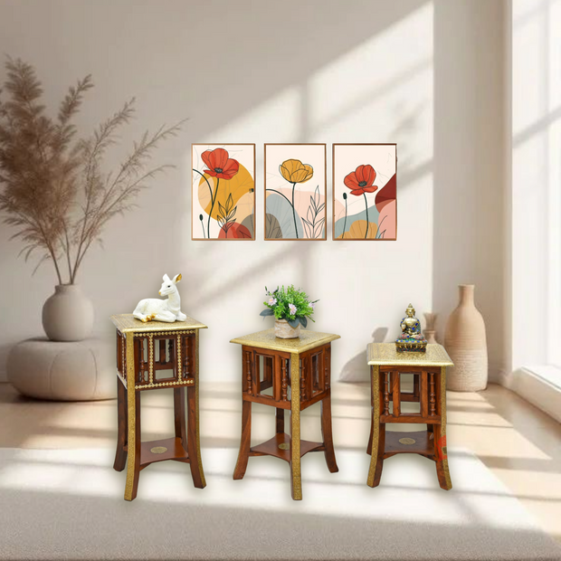 طاولات قهوة وطاولات جانبية من الخشب الصلب في دبي - ارتقِ بتصميمات المنازل الفاخرة في الإمارات العربية المتحدة 