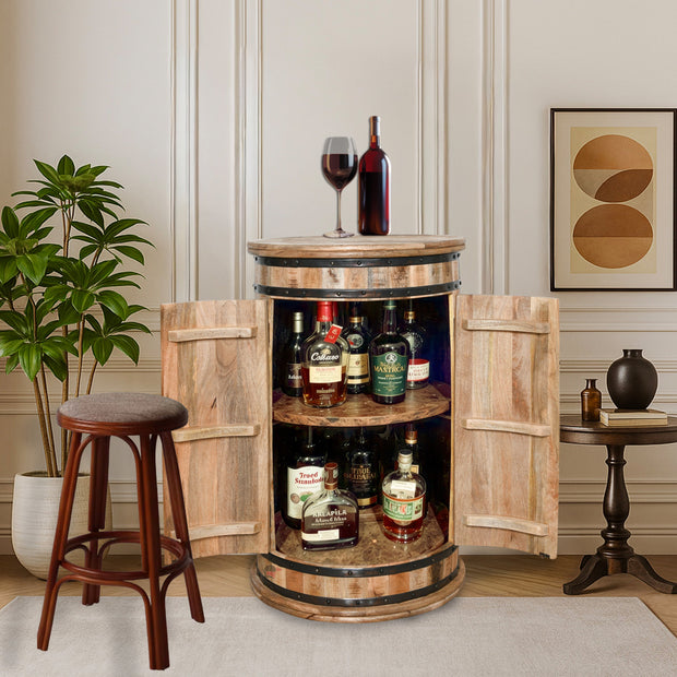 Luxury Home Wine Bar Table & Cabinet in Dubai UAE