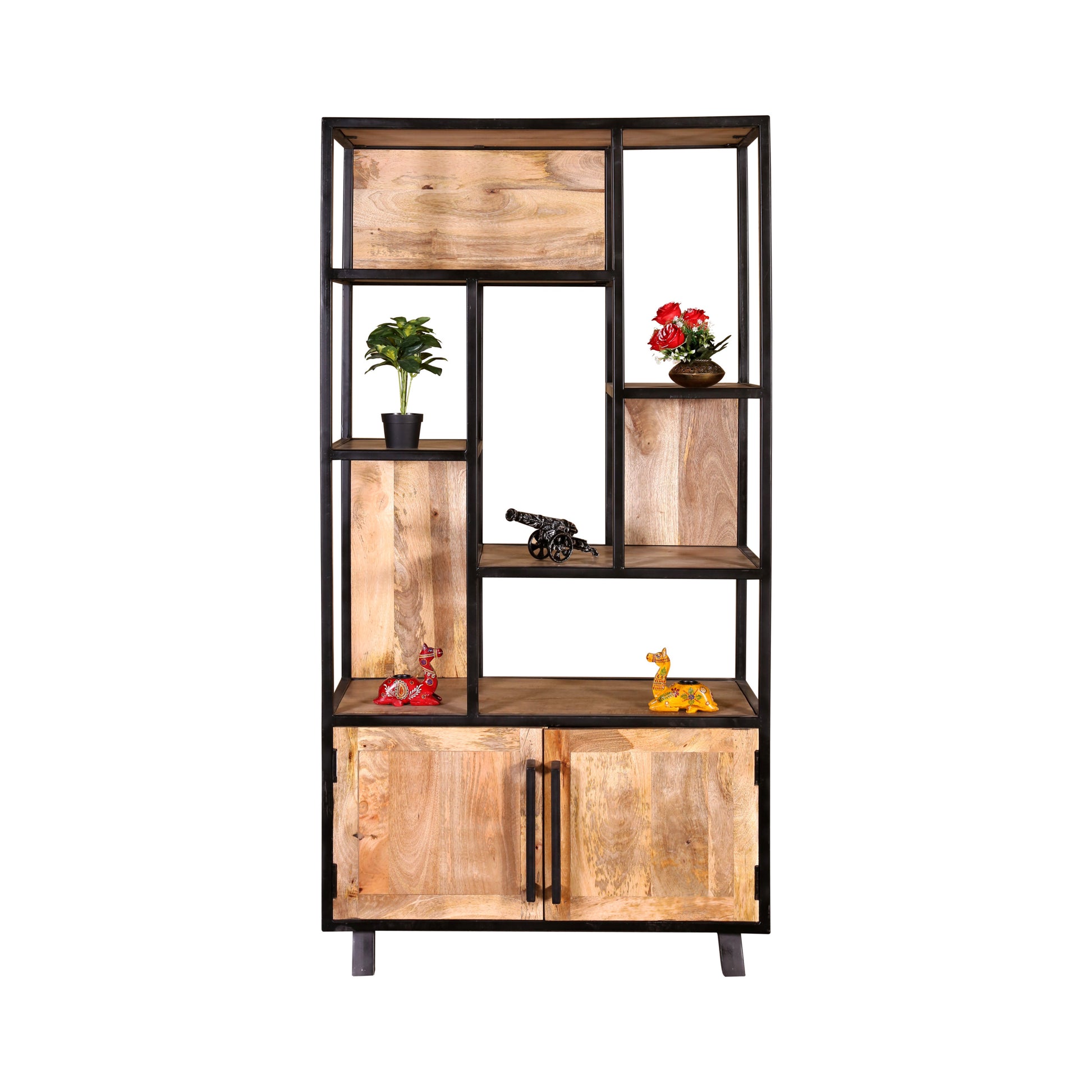 Book shelf and glass cabinet 7