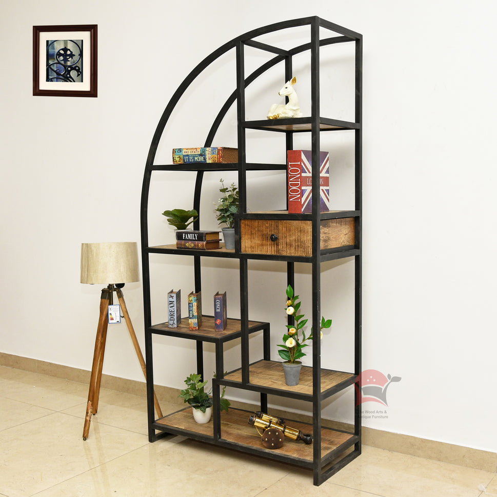 Book shelf and glass cabinet 10