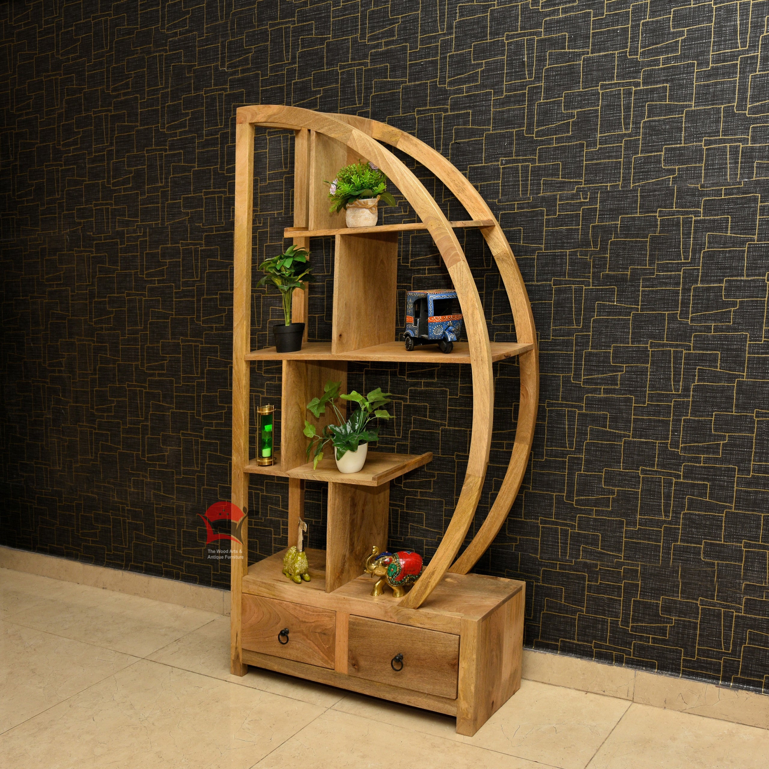 Book shelf and glass cabinet 16