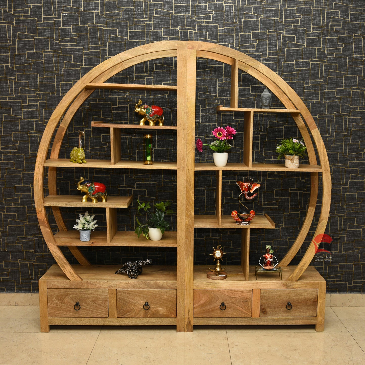 Book shelf and glass cabinet 17