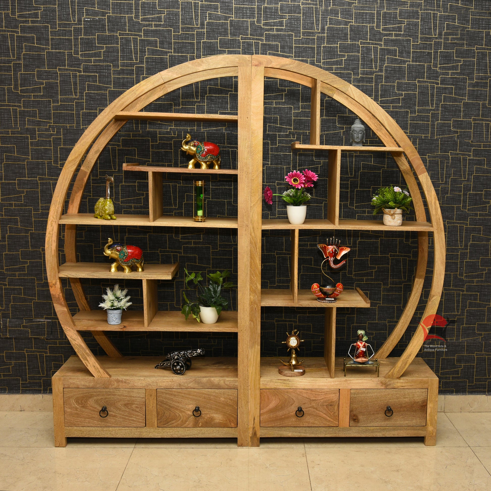 Book shelf and glass cabinet 17