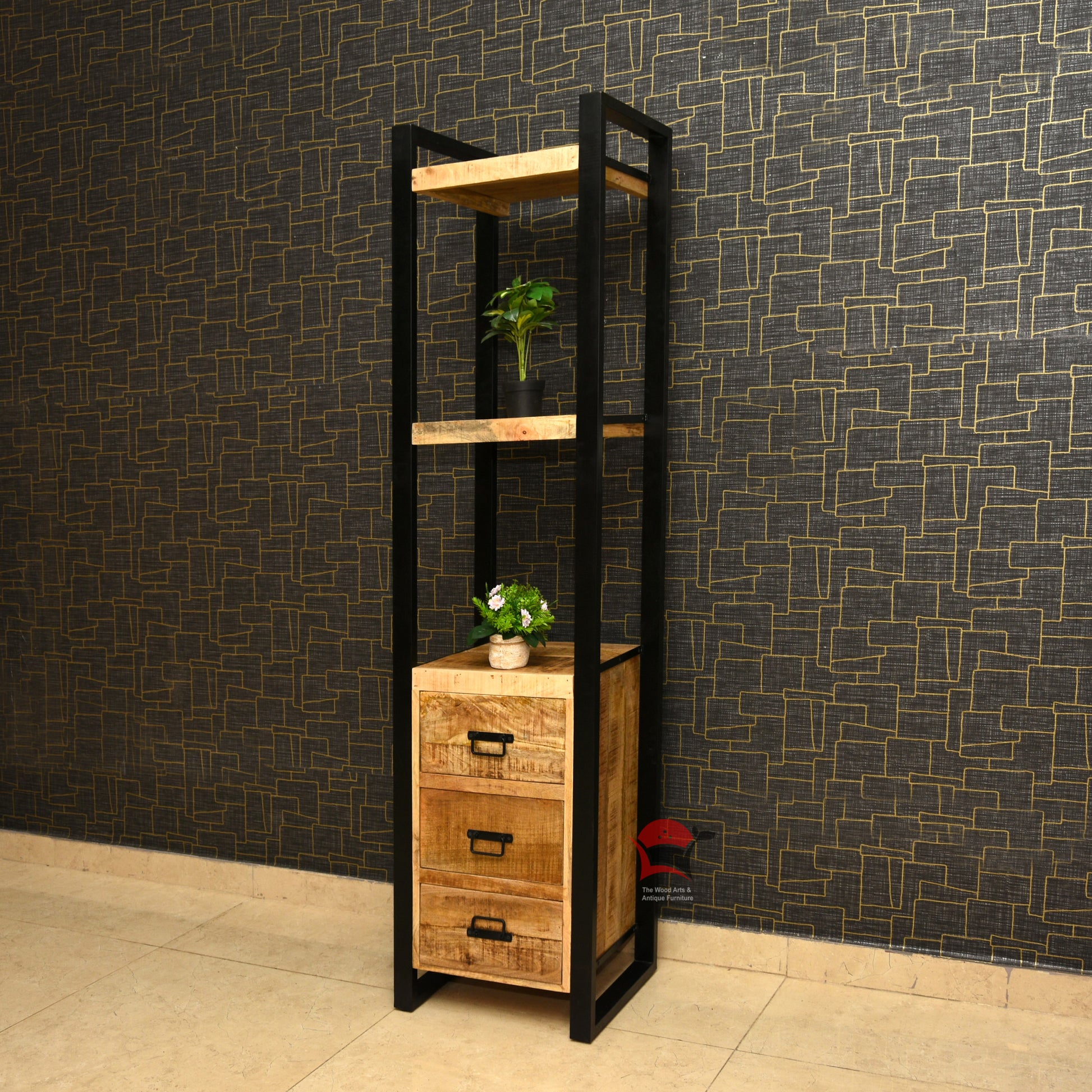 Book shelf and glass cabinet 18