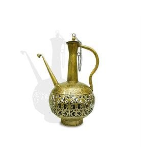 Handicrafted antique style surahi with T- light candle