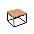 Switch Gloster Maya Coffee Table with Natural Teak Slatted Top 3 image