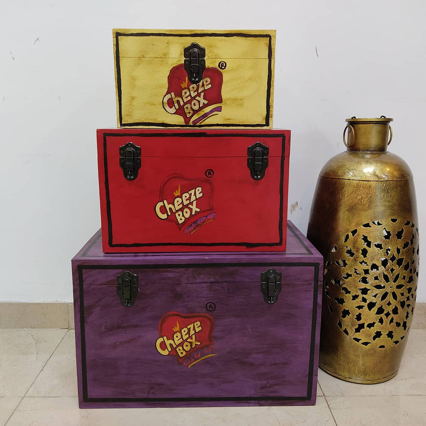 Solid Wood Chest
Rajasthan Artisan Made