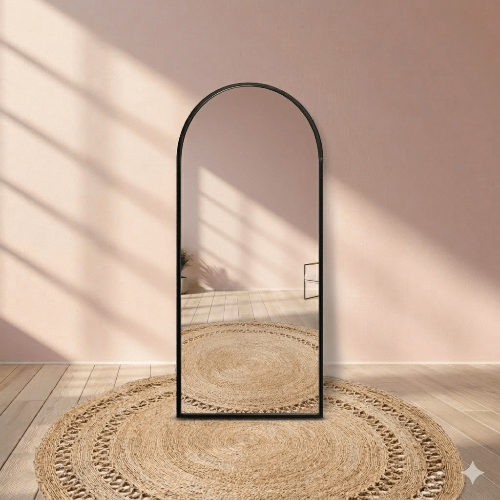 Full Length Arched Floor Mirror for Luxury Homes | UAE