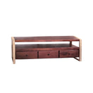 Switch Orignal rosewood carnival tv unit with honey finish 3 image