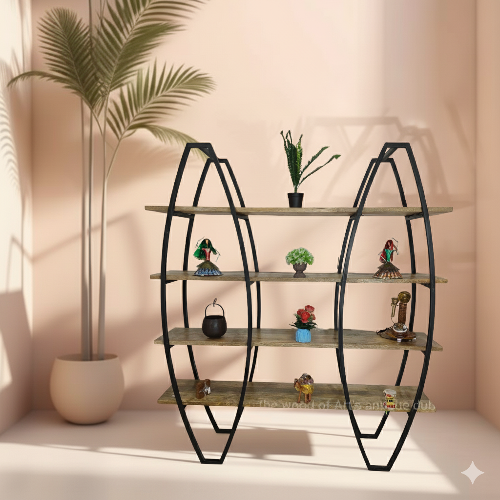 Book shelf and glass cabinet 37