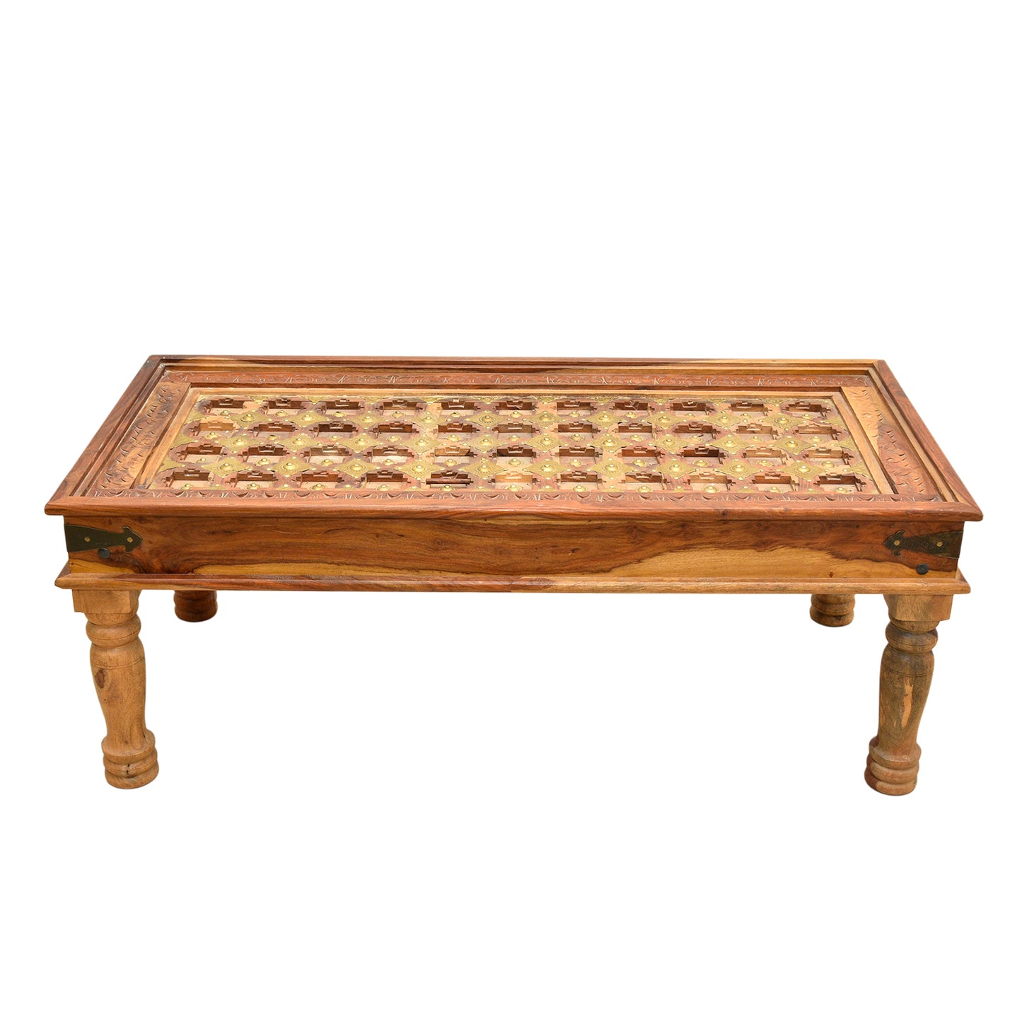 Artistic carved wood coffee table Dubai
Indian carved furniture table Ajman