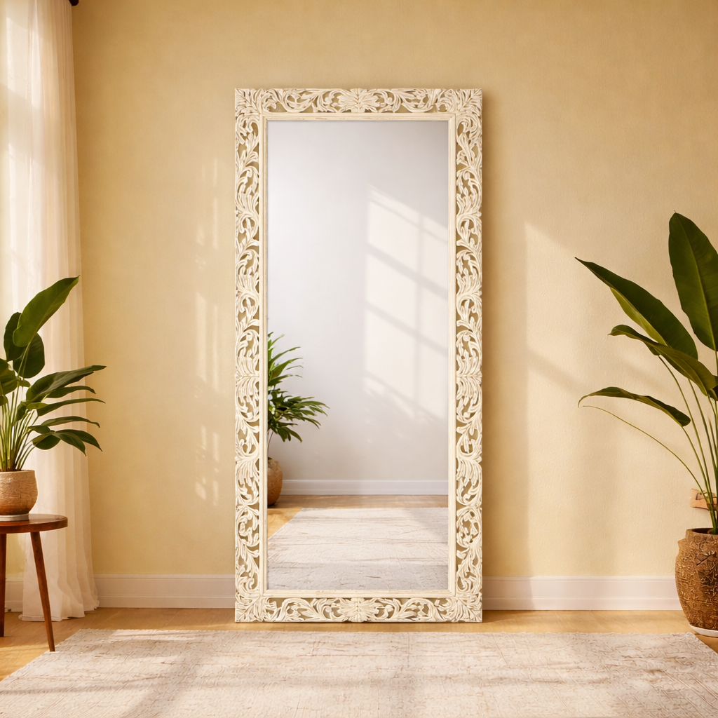 Vintage mirror frame,Handicradted mirror frame Sharjah, Mirror frame for home Dubai, Long mirror frame for villas,