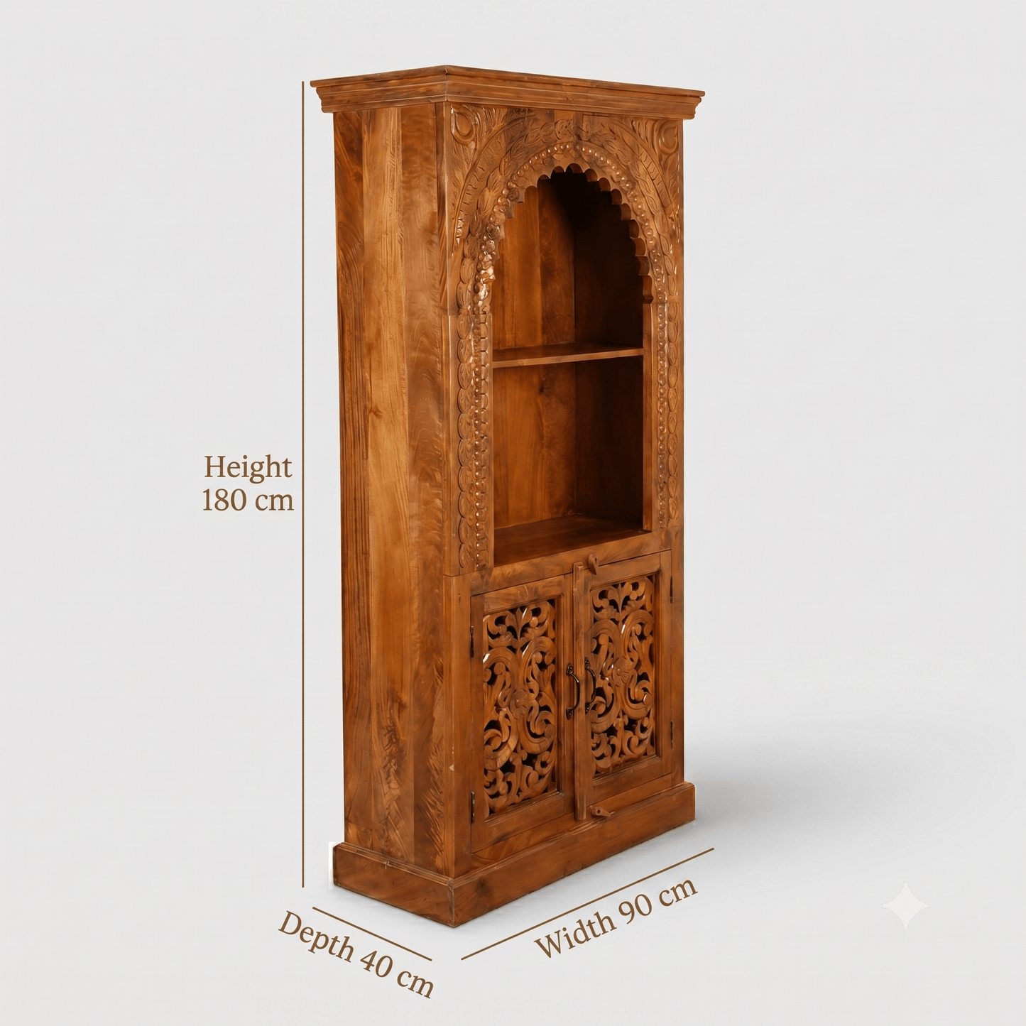 Sheesham wood home temple,Hard wood religious cabinet,orignal wood color finish pooja cabinet or homes,Storage spiritual religious unit, Pooja shelf,Long hand made altar,