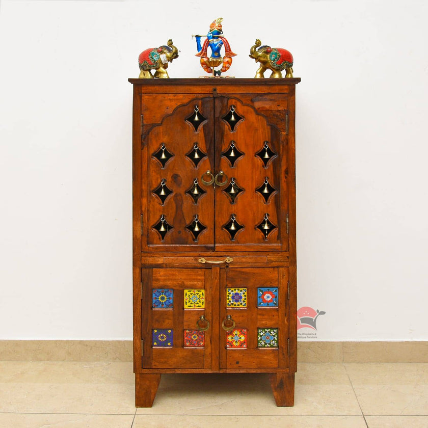 Handcrafted Sheesham Wood Mandir UAE
Wall Hanging Wooden Temple Dubai