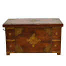 Switch Luxury storage trunk Abu Dhabi
Decorative vintage storage chest bahrain
Brass work storage trunk Doha 3 image