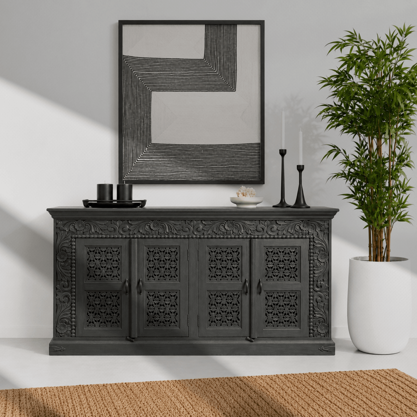  Handcrafted sideboards Dubai showroom, Luxury wooden furniture Dubai, Dubai designer furniture showroom, Solid wood display Dubai, Dubai home decor showroom, Visit Dubai handcrafted collection, 
