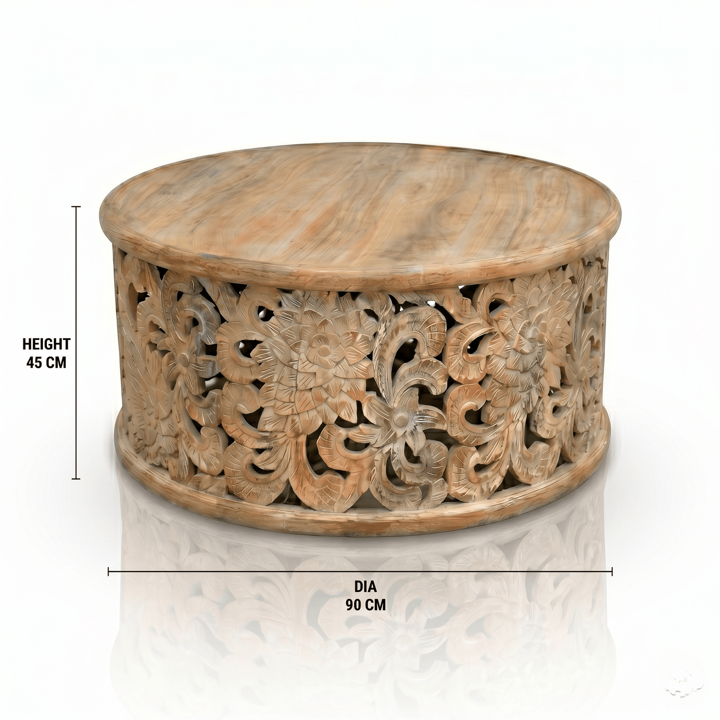 Living room crafted wooden table in UAE,Affordable prices hand made furniture store in Dubai,Handicrafted natural wood furniture store in Dubai,Arabic decor side table with indian solid wood,