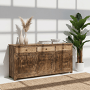Switch High-quality solid wood furniture Sharjah, Wooden buffet cabinet for UAE, Living room wooden storage UAE, Dining room side console wood, 2 image