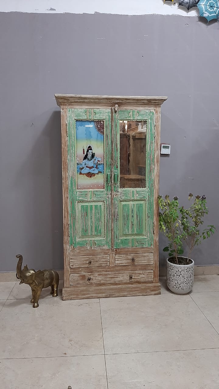 Book shelf and glass cabinet 44