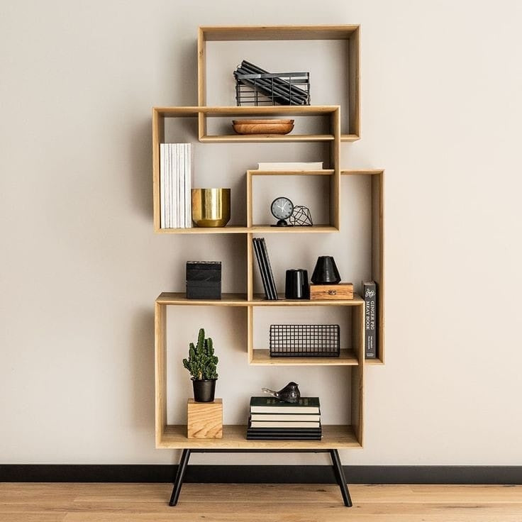 Book shelf and glass cabinet 42