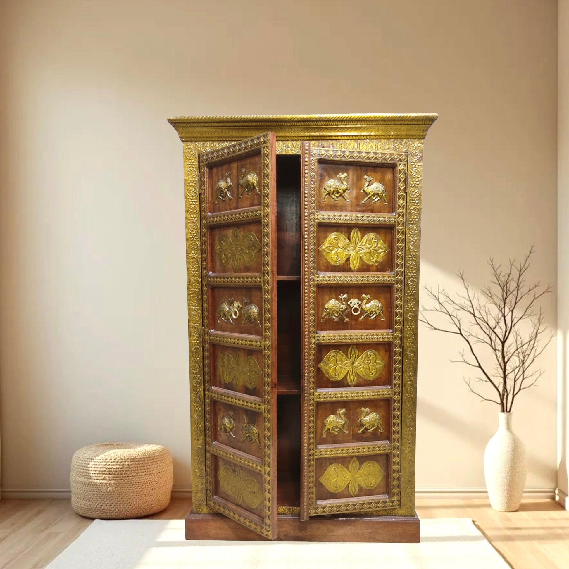 Book shelf and glass cabinet 38