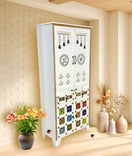 Switch Pooja Temple with white color with titles fitted 3 image