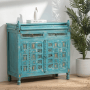 Switch Luxury villas sideboard with storafge with rustic finish Oman, Apartments sideboard with 2 doors &amp; 2 drawers in Dubai, Sidecabinet for Boutique hotels and hotel suites furniture, 1 image