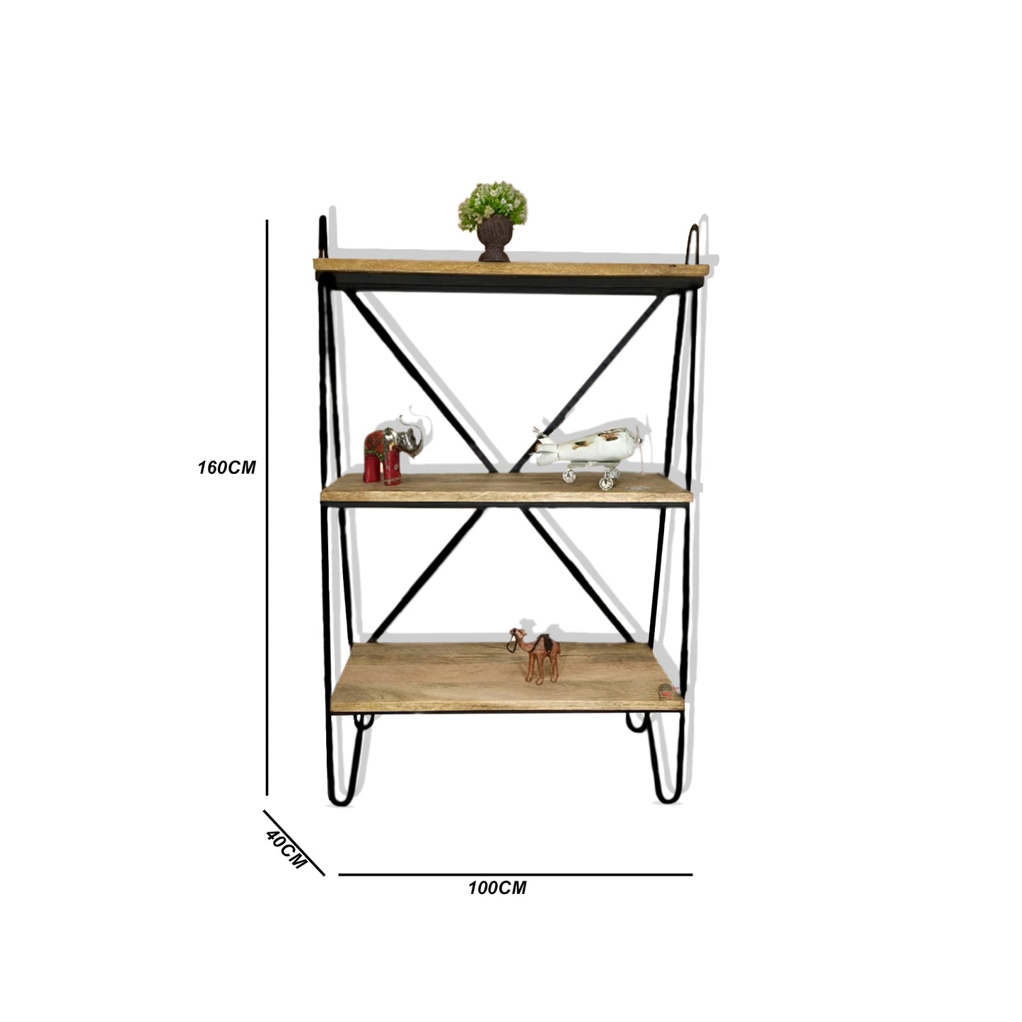 Solid wood bookshelf UAE
Mango wood bookshelf Dubai
Display shelf UAE