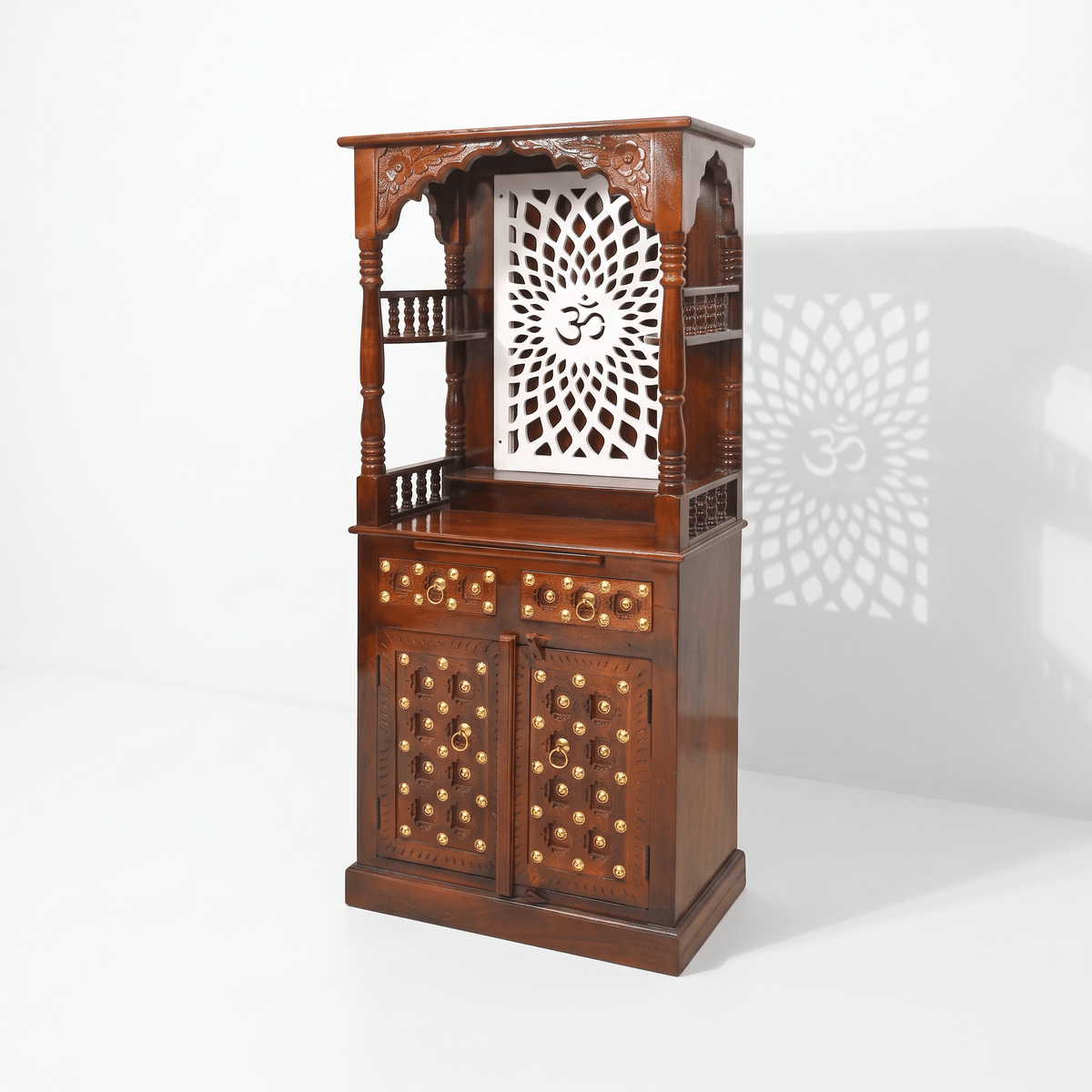 real wood mandir Sharjah, Indian hardwood temple Ajman, premium wooden temple Ras Al Khaimah, handmade pooja mandir Fujairah, solid wood home temple Umm Al Quwain, 
