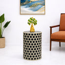 Switch Resin round side table Dubai, Designer resin round table UAE, Resin accent furniture Qatar, Premium resin side table Bahrain, 2 image