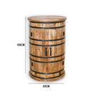Switch Luxury Home Bar Furniture UAE
Cocktail Barrel Cabinet With Storage Oman 3 image