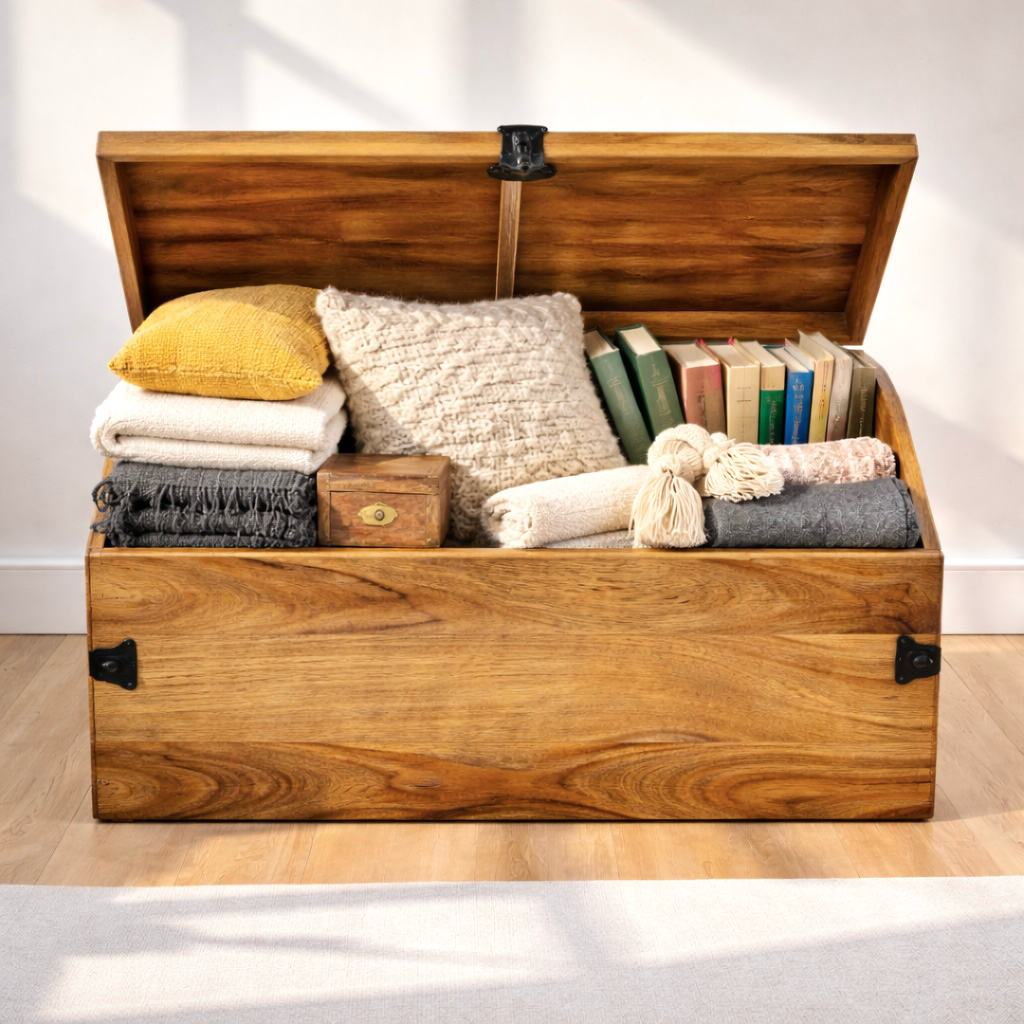 Premium Wooden Furniture Store Dubai
Mango Wood Decorative Storage Trunk
Traditional Wooden Storage Box UAE
Wooden Storage Furniture in Dubai