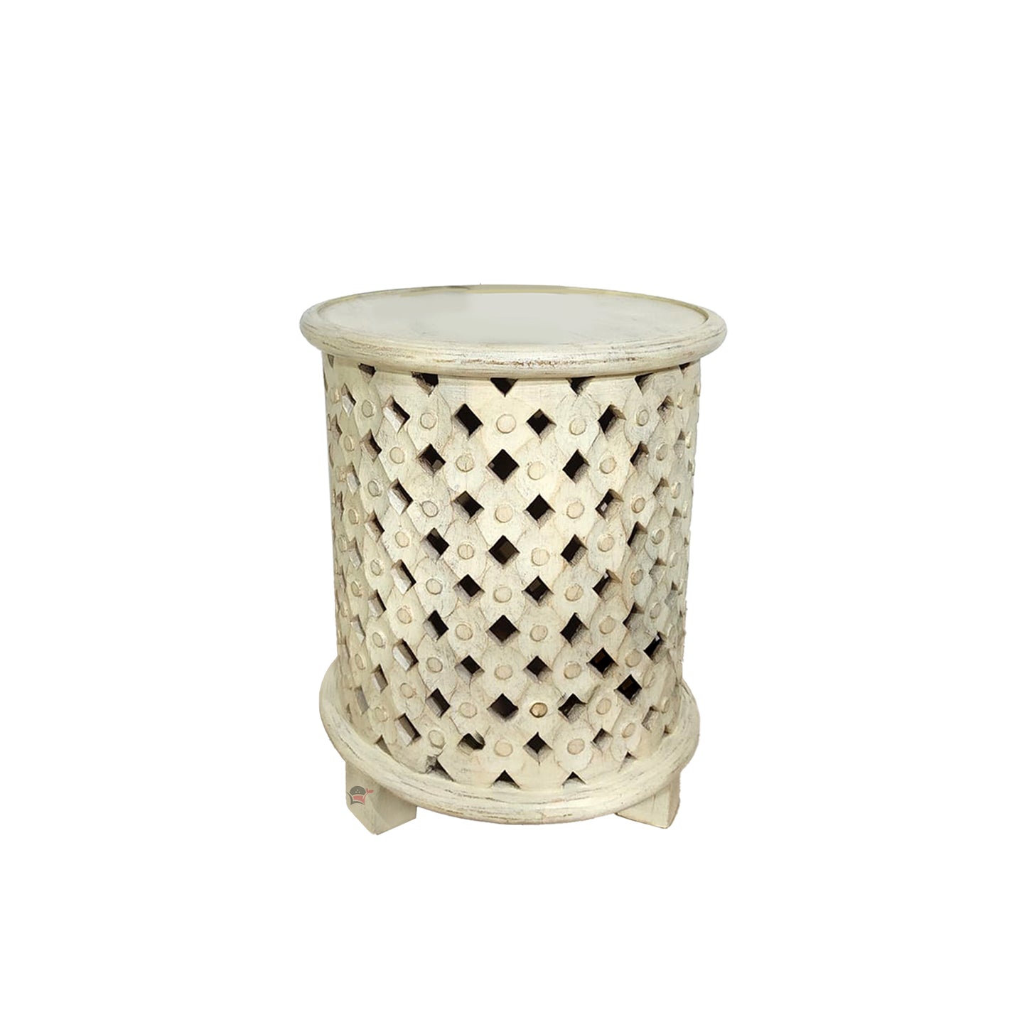 White wash accent table handmade sharjah
Decorative wooden table for homes Abu Dhabi
Pedestal side table solid wood Oman