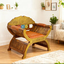 Switch Rosewood single seated sofa UAE
Handcrafted wooden antique chair UAE 2 image